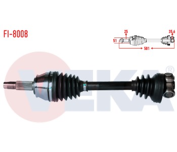 {Katagori} / (FI-8008)AKS MILI SOL IC KOVANI YOK 1.3 1.9JTD DOBLO (FI-8008)51806761 51832280 (DS-FI001) [VEKA-FI-8008] 