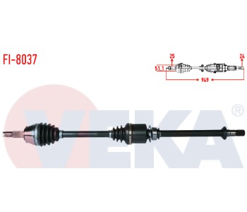 {Katagori} / (FI-8037)AKS KOMPLE(SAG) 2007 1.3 1.4 LINEA (DS-FI030)51816768 51960120 (DS-FI030) [VEKA-FI-8037] 