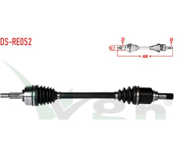 {Katagori} / KOMPLE AKS, ON SOL DS-RE052 FLUENCE L30(RN-8086) [VEKA-RN-8086] 