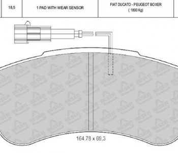 {Katagori} / ON BALATA TK. 3835 2002-18Q-DUCATO II-BOXER II-JUMPER II [BES-3835] 