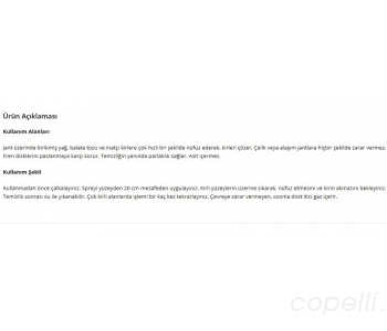 {Katagori} / JANT TEMIZLEME (500 ML)*(12 AD.) [TECHNO-51529] 