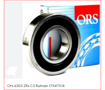 {Katagori} / RULMAN,(6303 2RS)PLASTIK KAPAK GENEL [ORS-6303 2RS] 