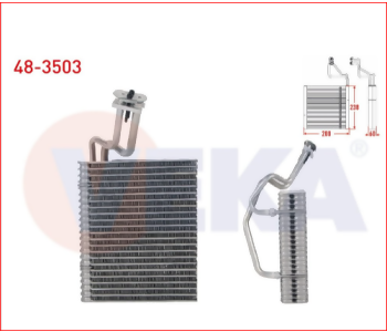 {Katagori} / KLIMA EVAPORATORU BORULU 200X238X60 KANGOO 1.5 DCI -1.6 16v 1998-2008 KANGOO 1.9 DCI 2001- KANGOO Ex [VEKA-48-3503] 