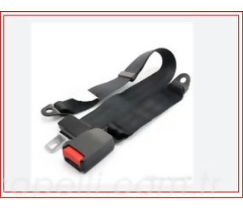 {Katagori} / (EKM005)EMNIYET KEMERI 2 NOKTA STATIK SERVIS TIPI [PUGA-PG-EKM005] 