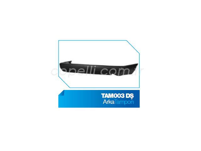 7591136G (TAM003)SLX DOGAN SAHIN ARKA TAMPON 