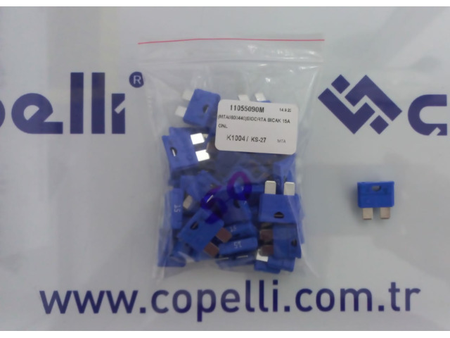 11055090M (MTA0600440)SIGORTA BICAK 15AMP GNL 